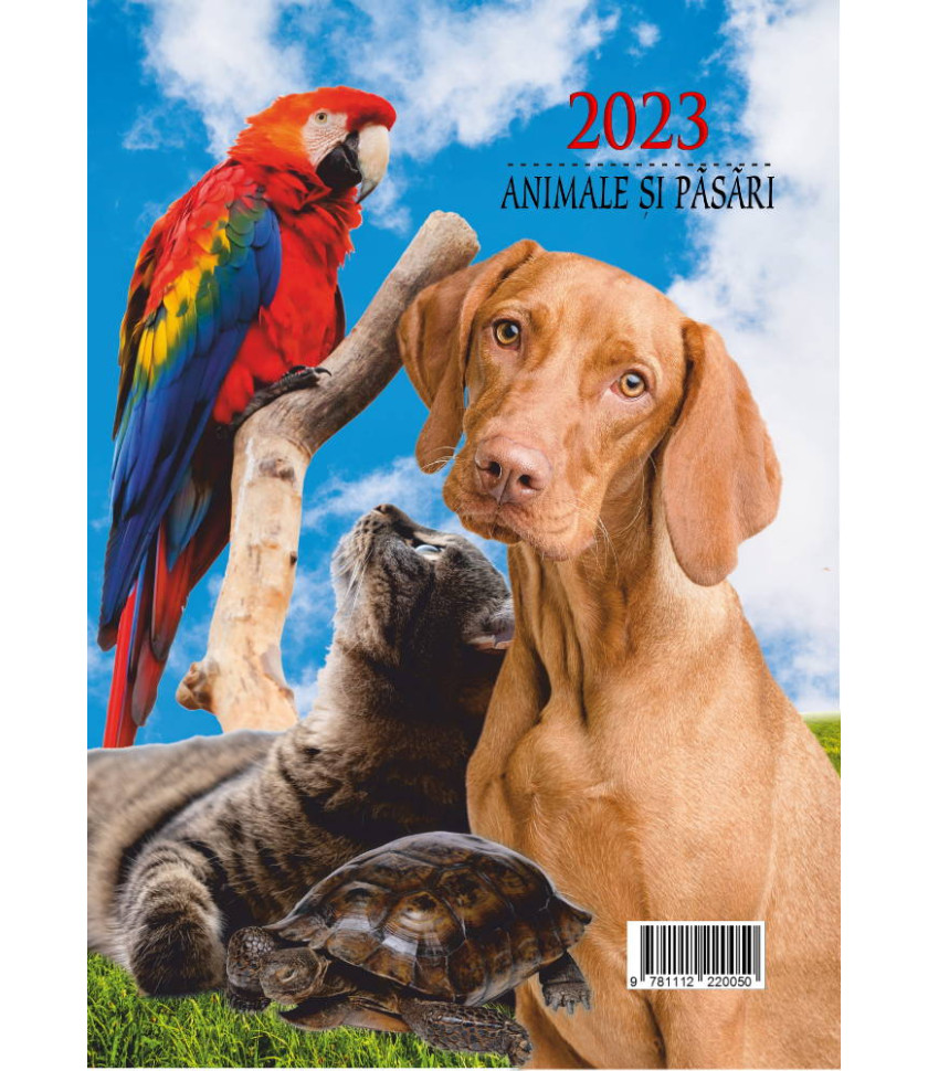 CALENDAR Animale si pasari 2023 CALENDAR Animale si pasari 2023