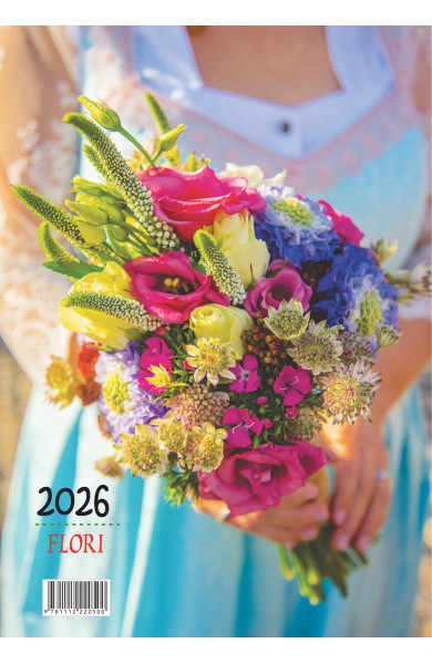 CALENDAR Flori 2026 - CU SPIRA FORMAT A3 CALENDAR Flori 2026 - CU SPIRA FORMAT A3