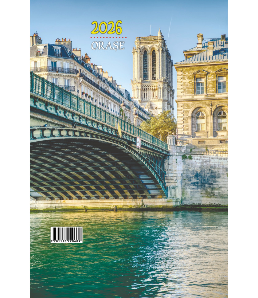 CALENDAR Orase 2026 - CU SPIRA FORMAT A3 CALENDAR Orase 2026 - CU SPIRA FORMAT A3