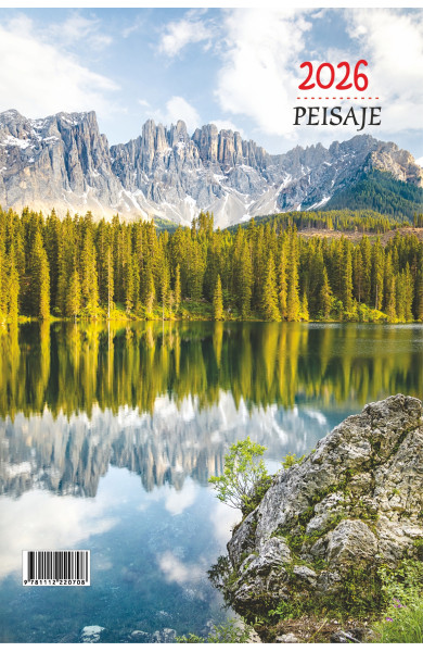 CALENDAR Peisaje 2026 - CU SPIRA FORMAT A3 CALENDAR Peisaje 2026 - CU SPIRA FORMAT A3
