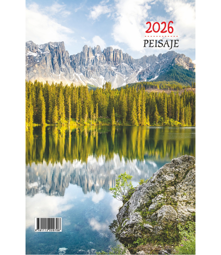 CALENDAR Peisaje 2026 - CU SPIRA FORMAT A3 CALENDAR Peisaje 2026 - CU SPIRA FORMAT A3