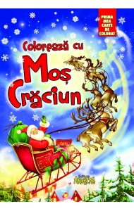 Coloreaza cu Mos Craciun