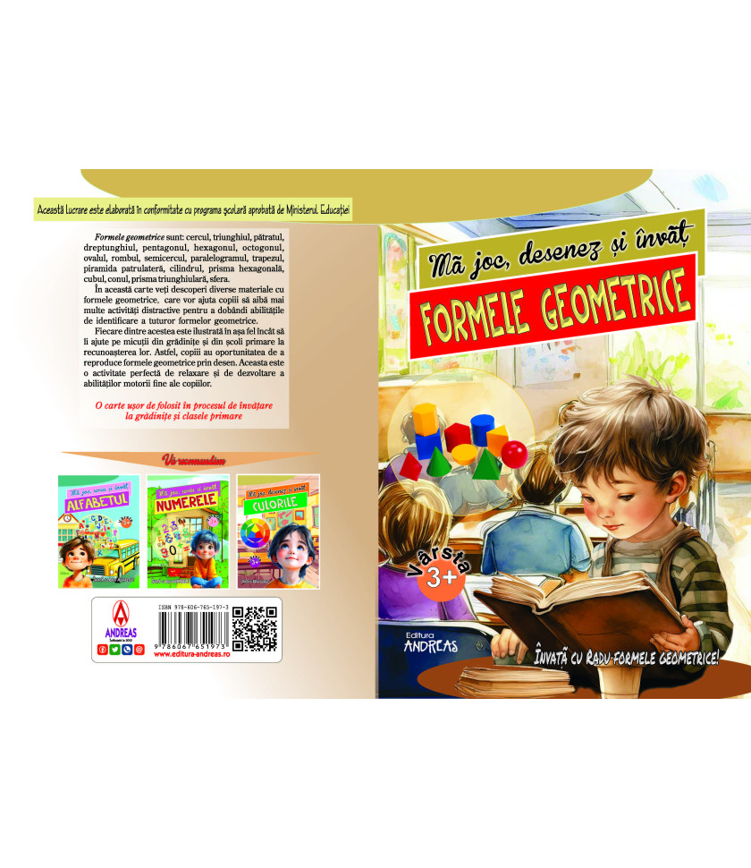 MA JOC, DESENEZ SI INVAT FORMELE GEOMETRICE MA JOC, DESENEZ SI INVAT FORMELE GEOMETRICE