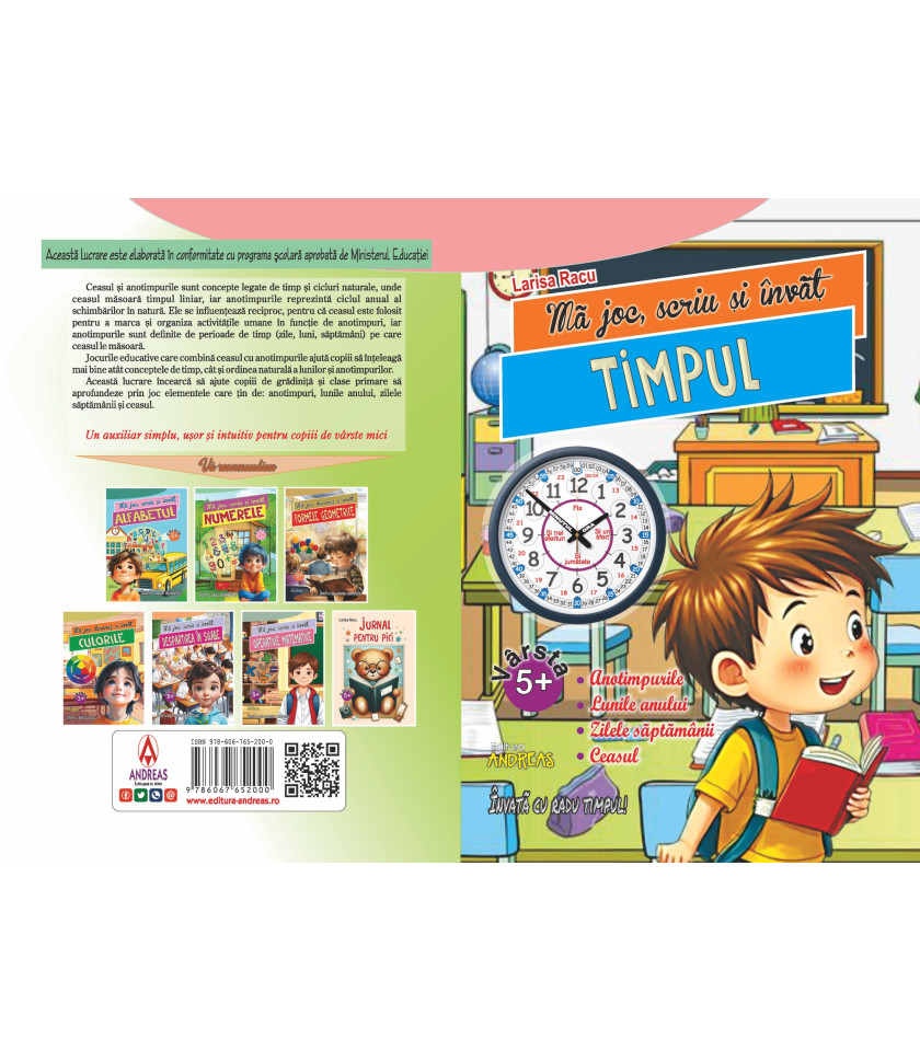 Ma joc, scriu si invat Timpul - Larisa Racu