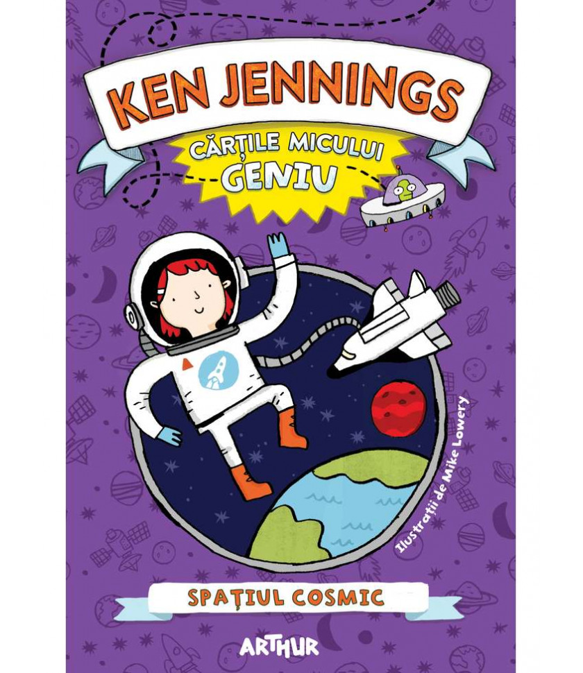 Cartile micului geniu: Spatiul cosmic  Ken Jennings