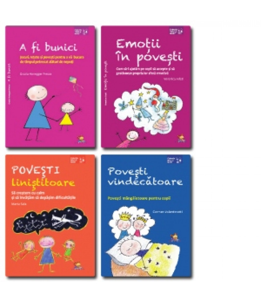 Pachet Parenting 1 - Povesti educative/terapeutice (4 carti)