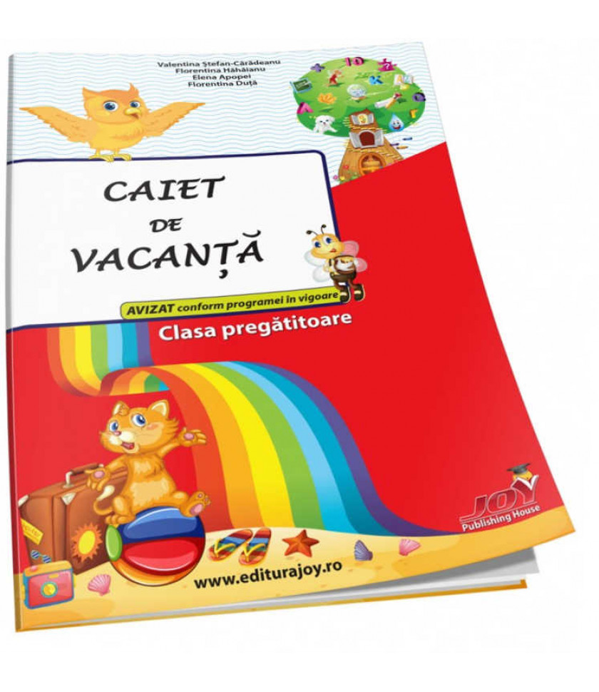 CAIET PENTRU VACANTA - CLASA PREGATITOARE