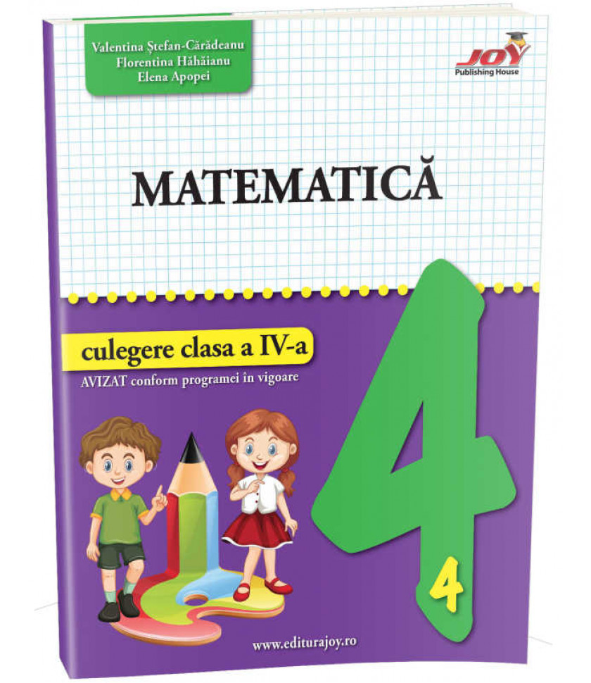 MATEMATICA - CULEGERE - CLASA A IV-A