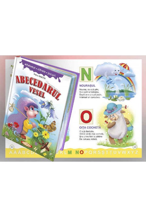 Abecedarul vesel. Alfabetul. Cifrele. Jocuri