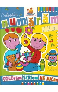 Coloram si numaram. Carte de colorat 