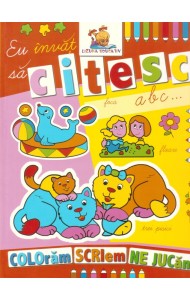 Eu invat sa citesc. Carte de colorat 