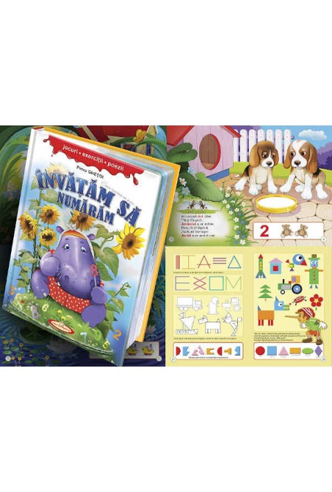 Invatam sa numaram. Jocuri. Exercitii. Poezii