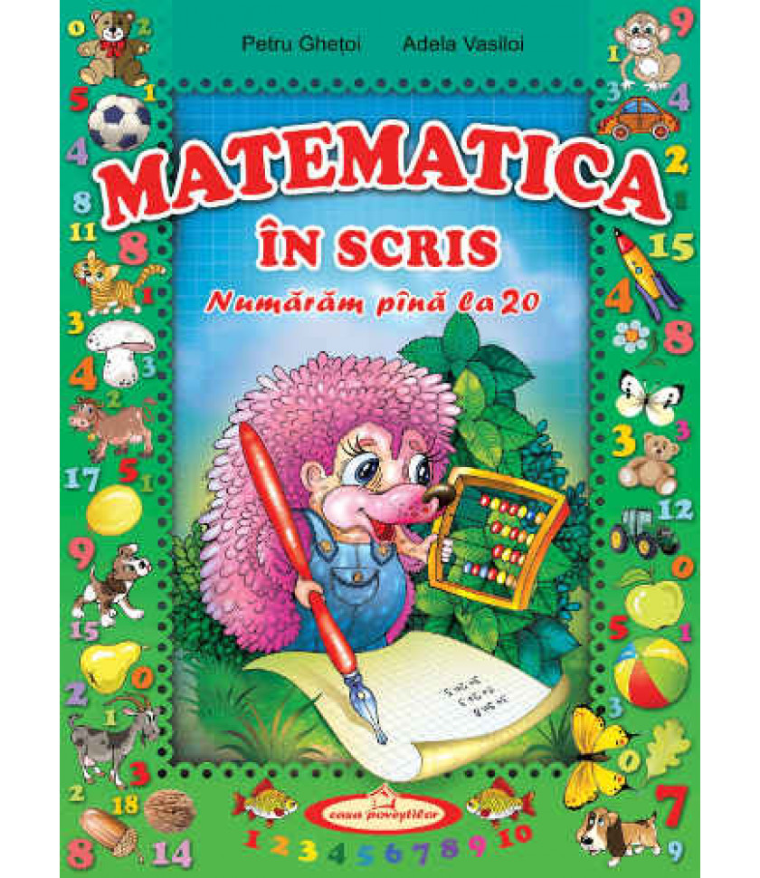 Matematica in scris. Numaram pana la 20