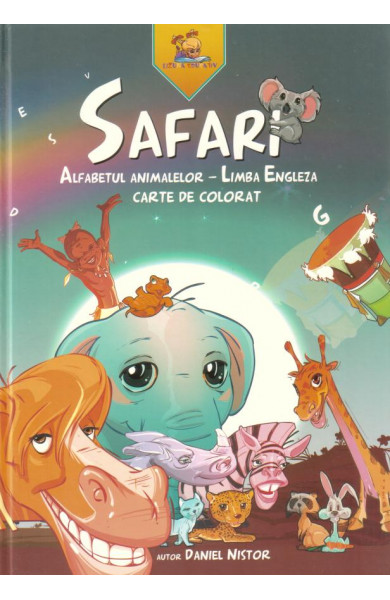 Safari - Alfabetul animalelor - limba engleza