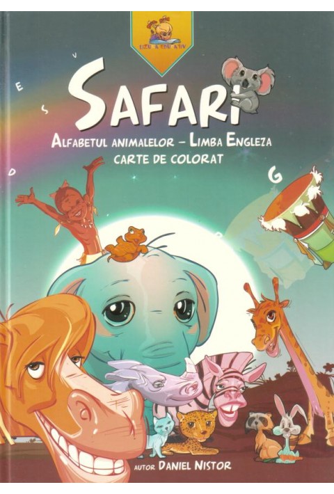 Safari - Alfabetul animalelor - limba engleza