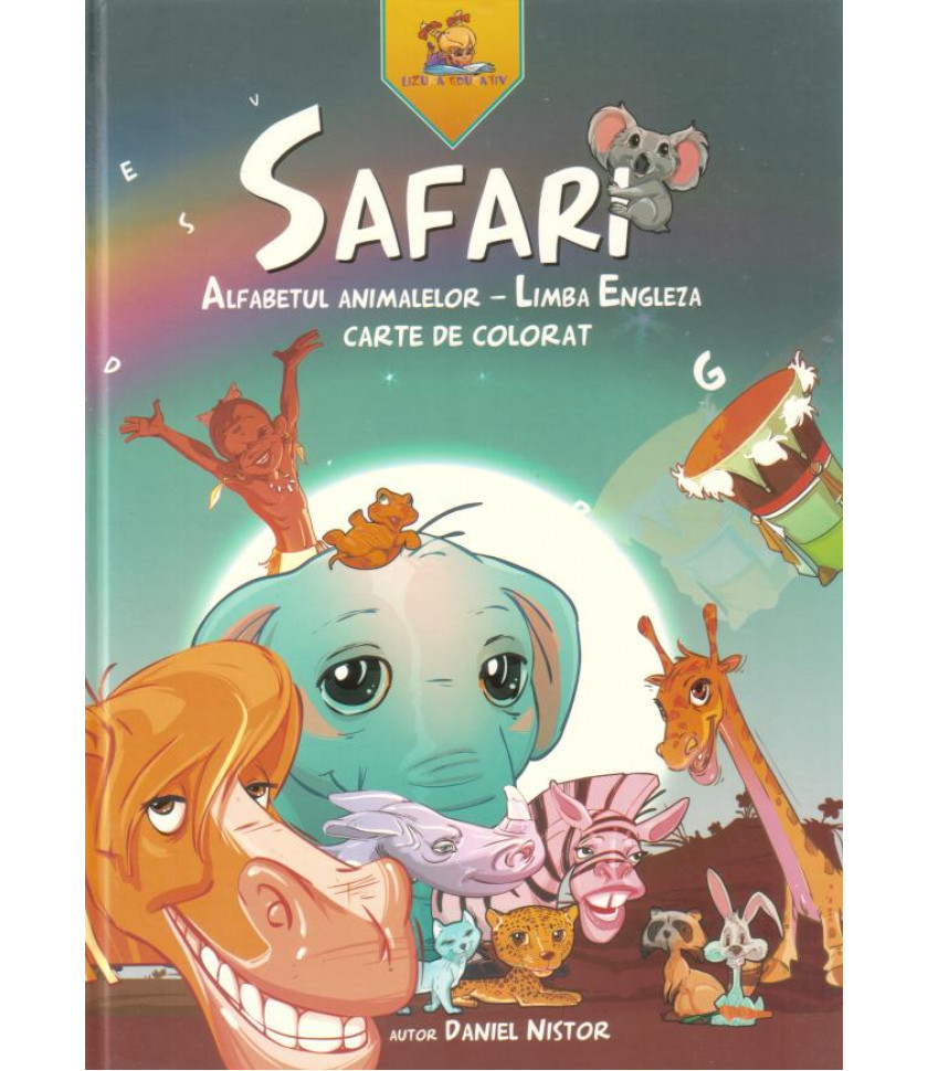 Safari - Alfabetul animalelor - limba engleza