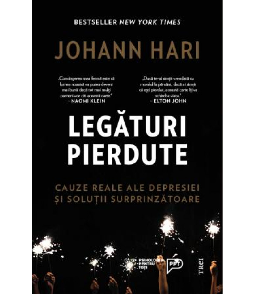 Legături pierdute. Cauze reale ale depresiei și soluții surprinzătoare - Johann Hari