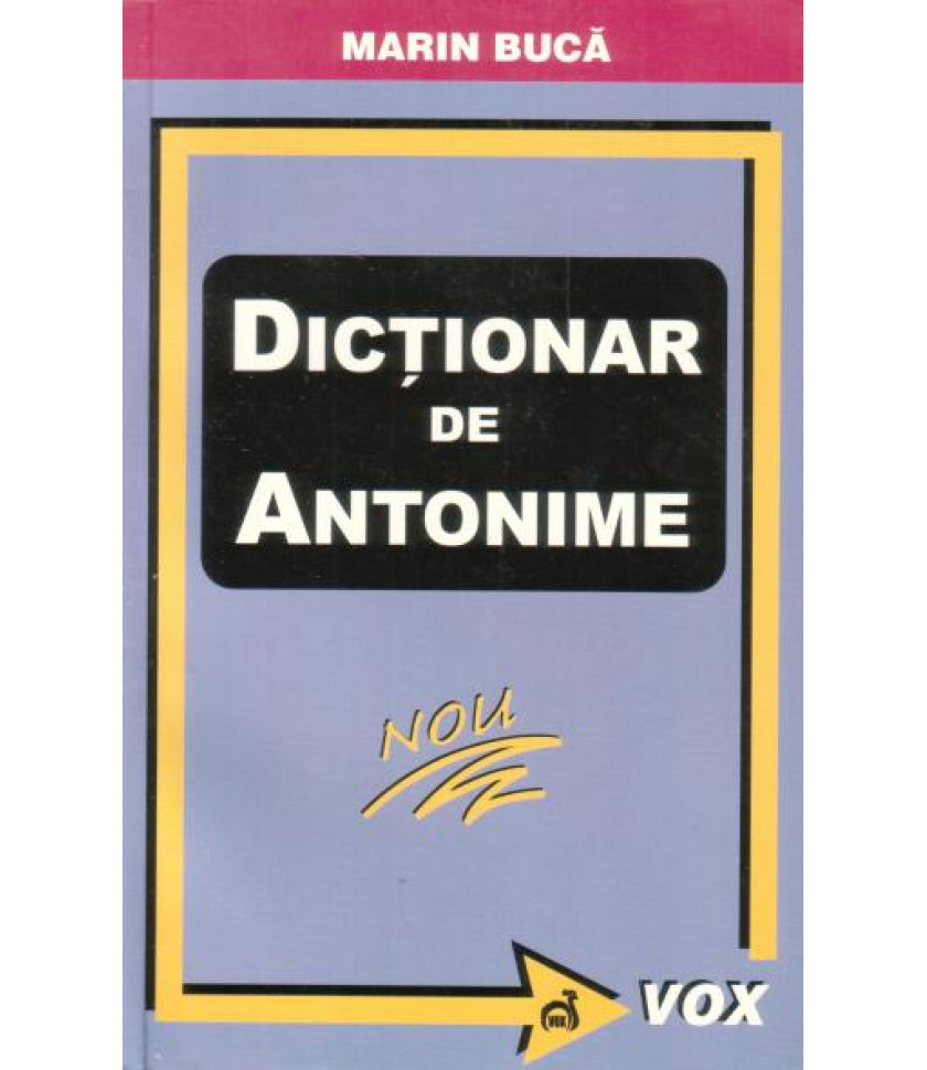 Dictionar de antonime