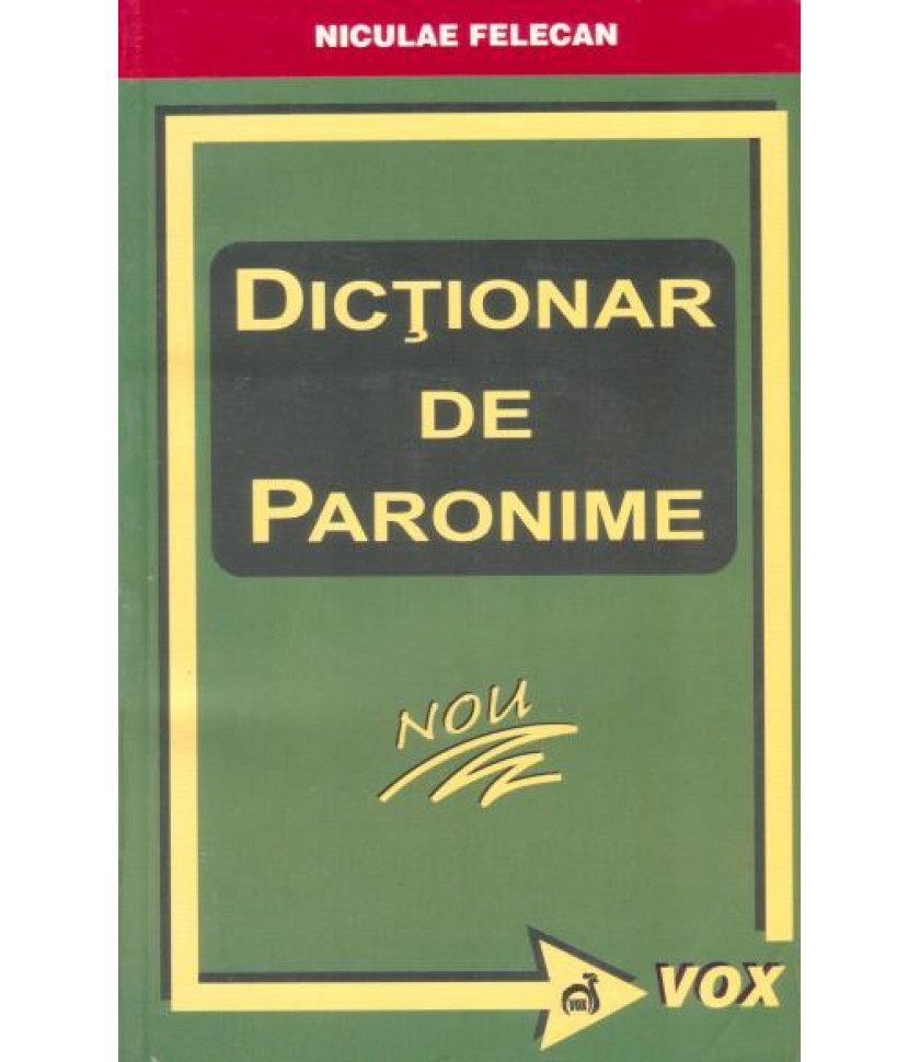 Dictionar de paronime