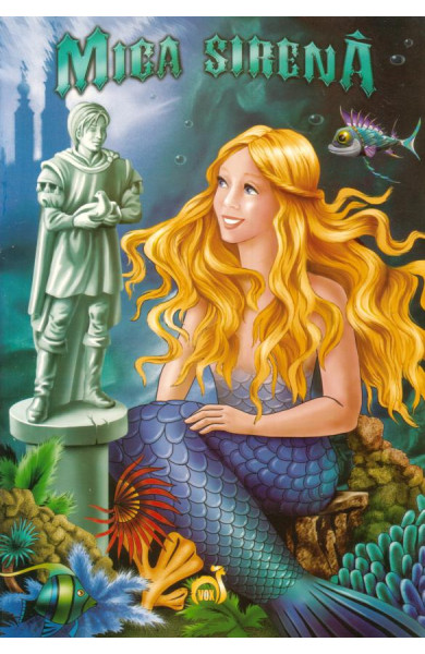 Mica sirena - carte cu ilustratii color; bilingv roman - englez The little mermaid