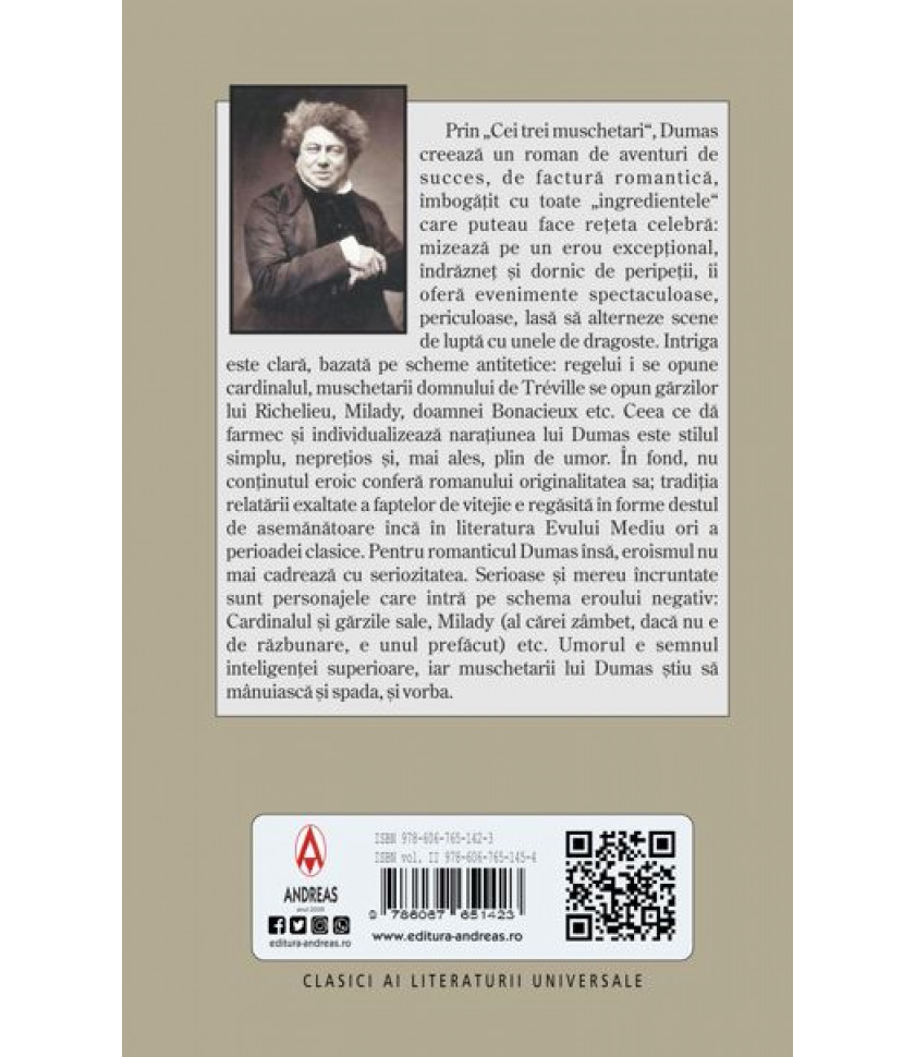 Cei trei muschetari vol. I+II - Alexandre Dumas