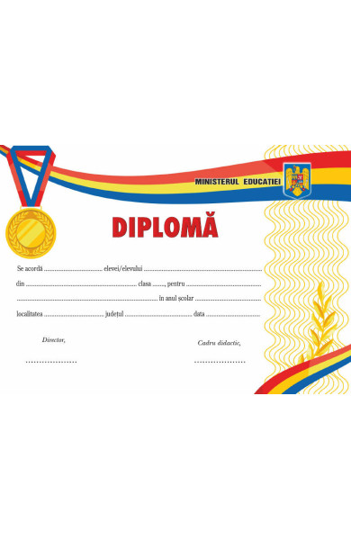 Diploma - model 2 Diploma - model 2