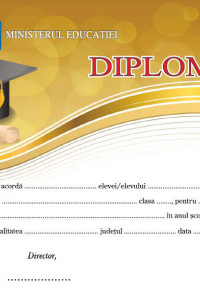 Diploma - model 4 Diploma - model 4