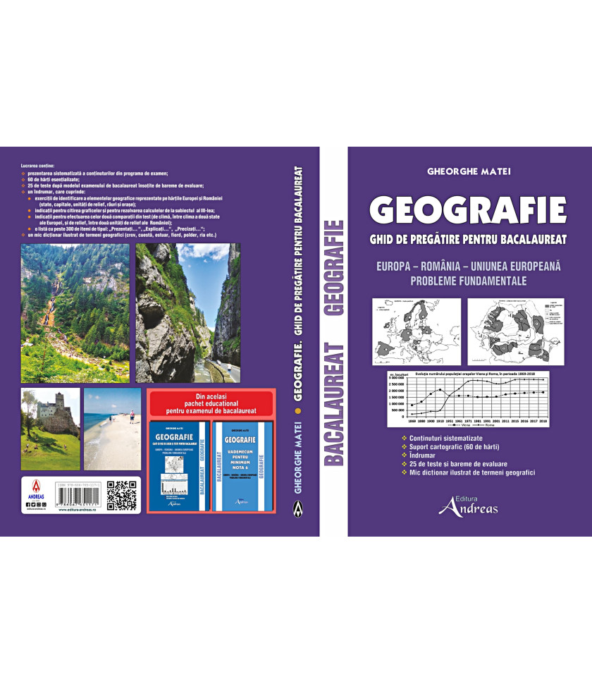 Geografie - ghid de pregătire pentru Bacalaureat - Editia 2023