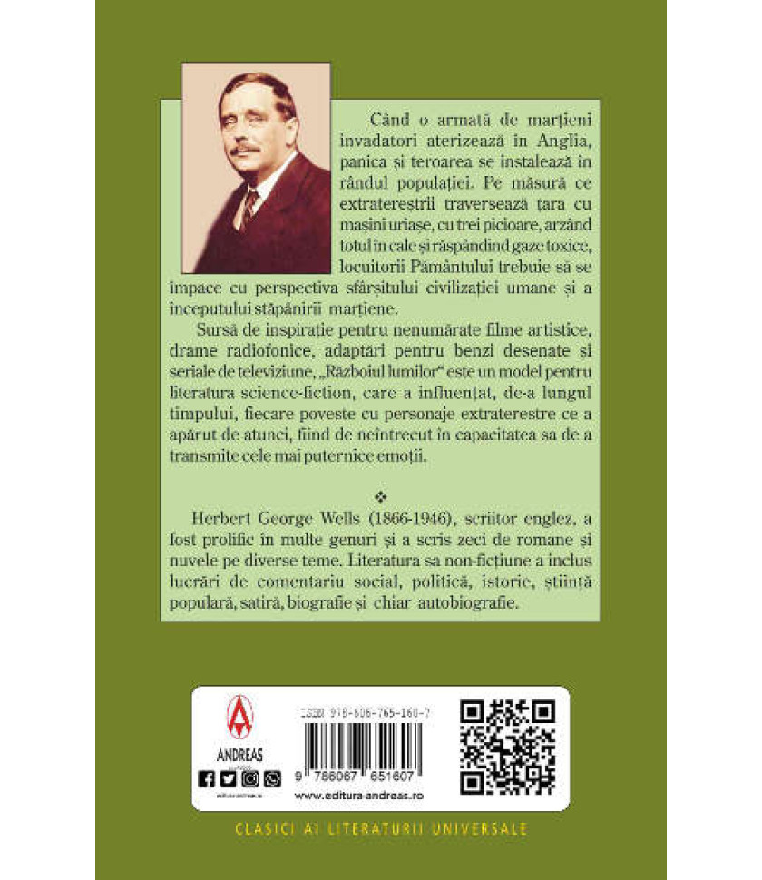 RAZBOIUL LUMILOR – H.G.Wells