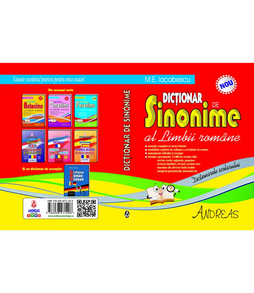 Dictionar de Sinonime al Limbii Romane - M.E. Iacobescu