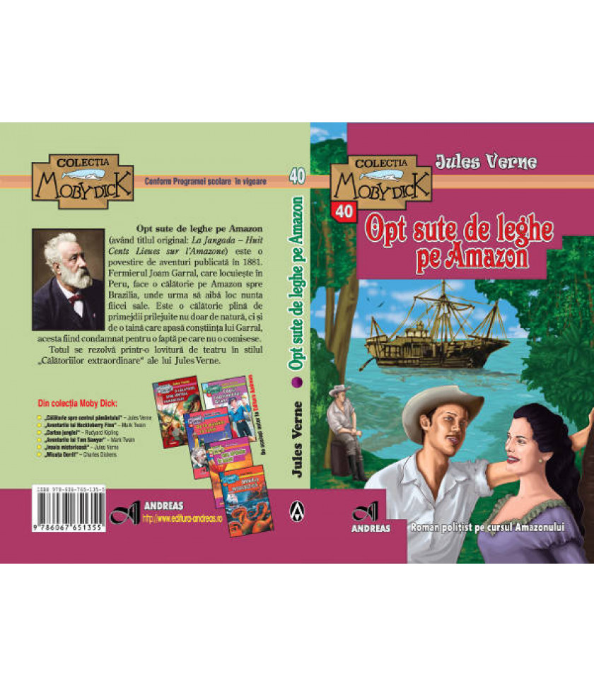 Opt sute de leghe pe Amazon - Jules Verne