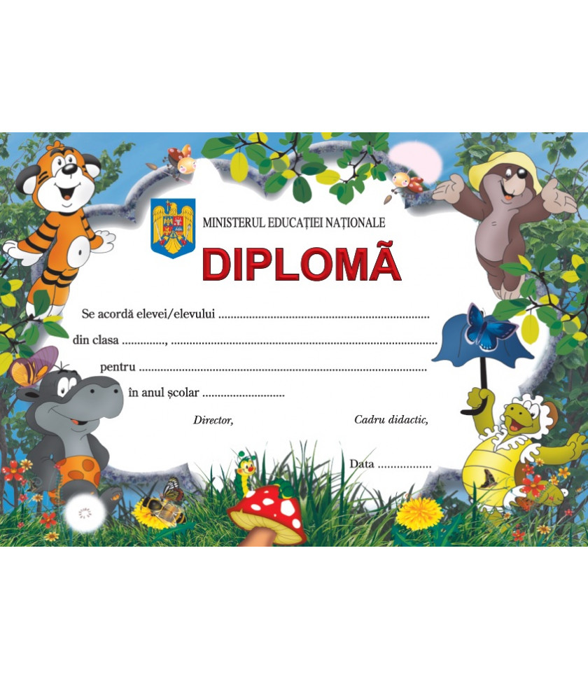 Diploma - model 5 Diploma - model 5