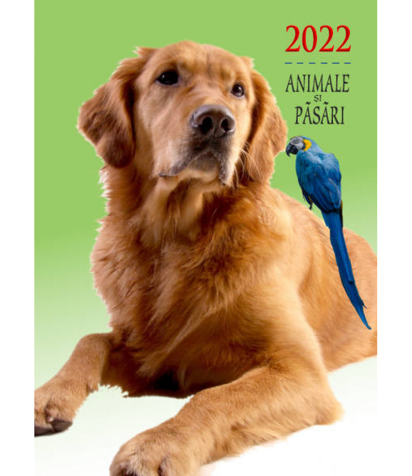 CALENDAR Animale si pasari 2022 - personalizabil CALENDAR Animale si pasari 2022 - personalizabil