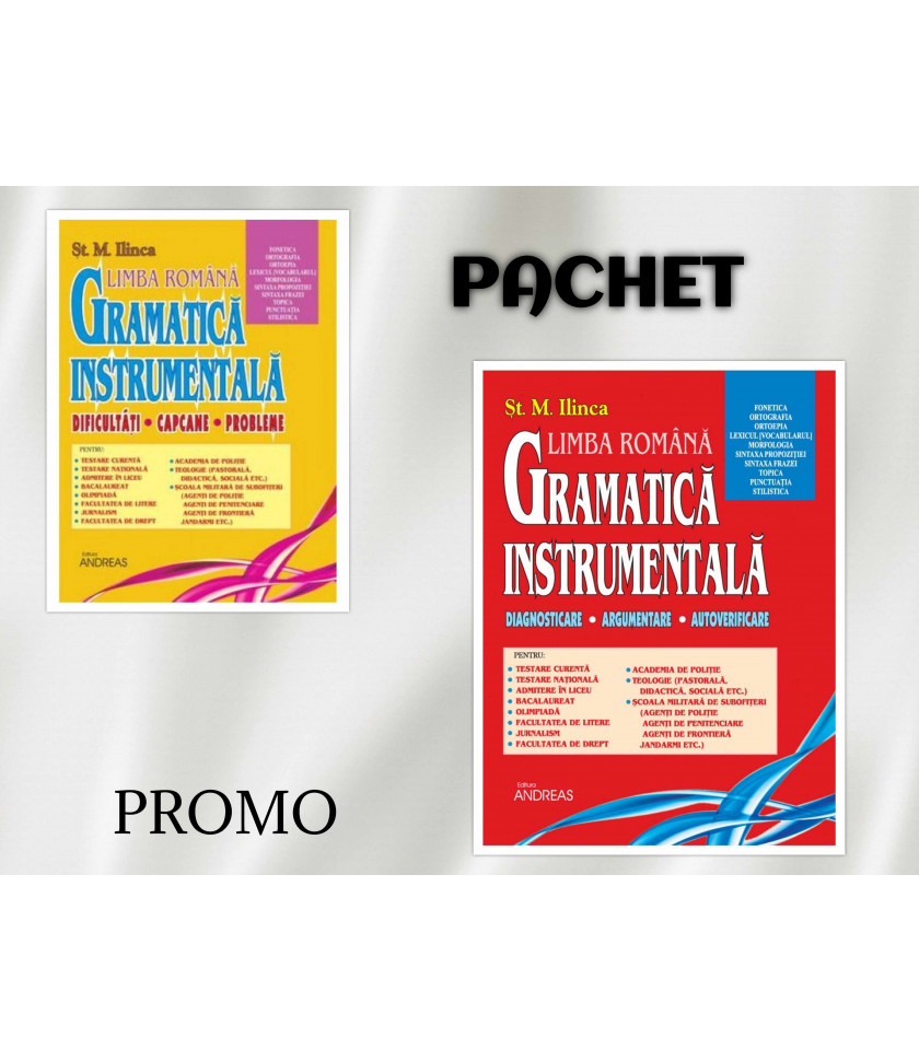 Pachet 2 volume Gramatica instrumentala