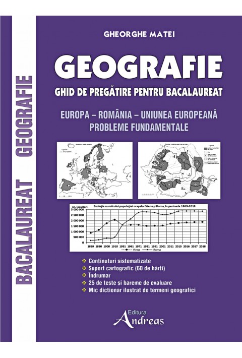 Geografie - ghid de pregătire pentru Bacalaureat - Editia 2023
