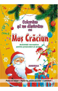 Coloram si ne distram cu Mos Craciun