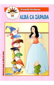 Alba ca Zapada - carticica de povesti, de citit si de colorat