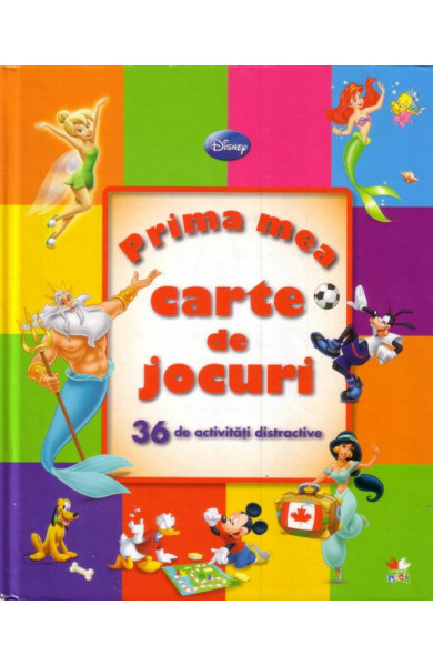 Prima mea carte de jocuri - Disney