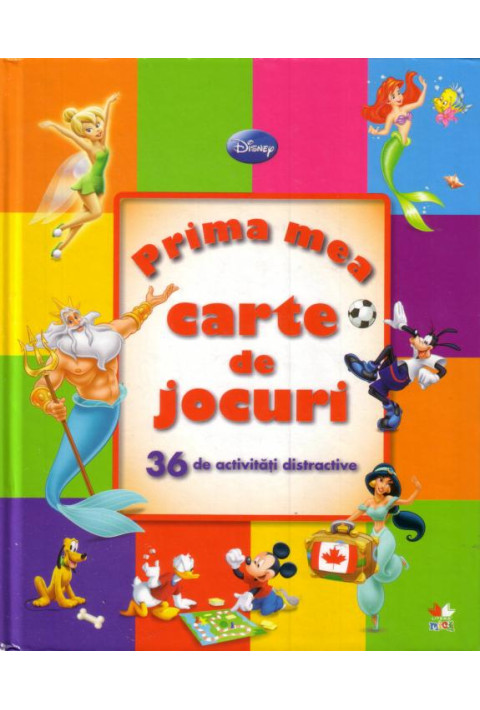 Prima mea carte de jocuri - Disney