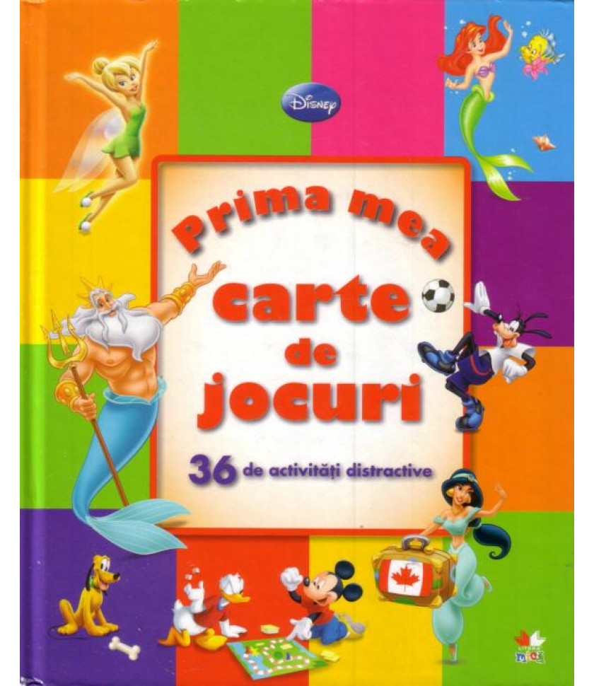 Prima mea carte de jocuri - Disney