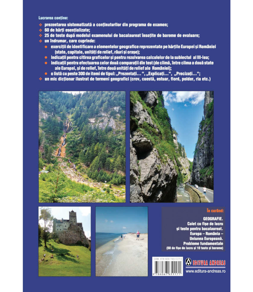 Geografie - ghid de pregătire pentru Bacalaureat Geografie - ghid de pregătire pentru Bacalaureat