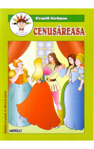 Cenusareasa - Fratii Grimm - carticica de povesti, de citit si de colorat