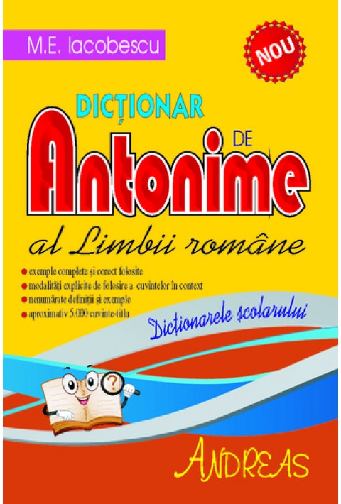 Dictionar de Antonime al Limbii Romane - M.E. Iacobescu