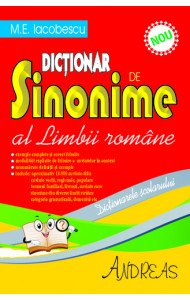 Dictionar de Sinonime al Limbii Romane - M.E. Iacobescu Dictionar de Sinonime al Limbii Romane - M.E. Iacobescu