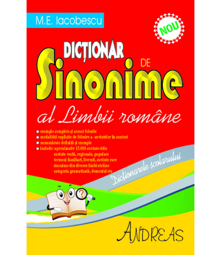 Dictionar de Sinonime al Limbii Romane - M.E. Iacobescu