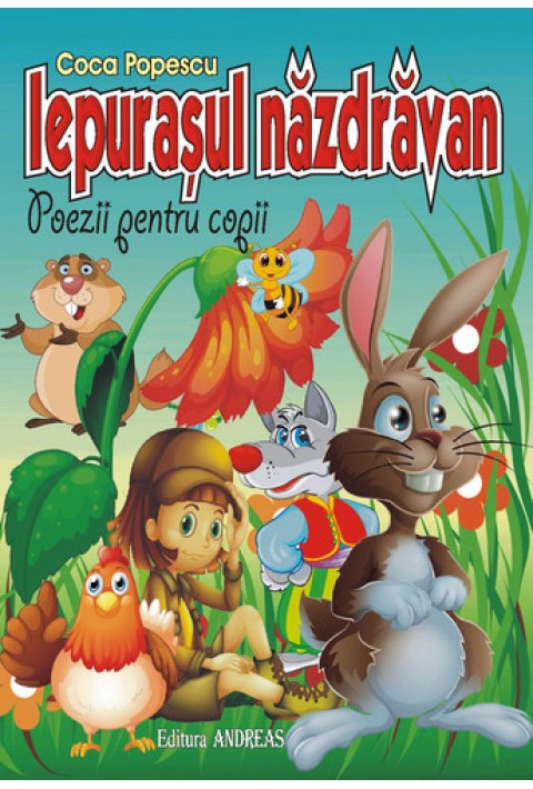 Iepurasul nazdravan - Coca Popescu (carte de poezii)