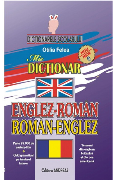 mic Dictionar dublu englez-roman; roman-englez