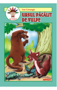 Ursul pacalit de vulpe - carte de colorat carticica de povesti, de citit si de colorat Ursul pacalit de vulpe - carte de colorat carticica de povesti, de citit si de colorat