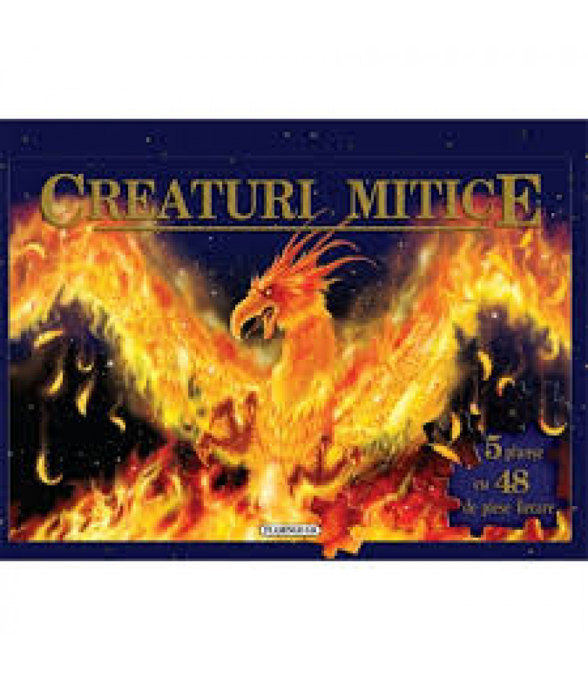 CREATURI MITICE - carte puzzle