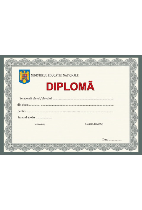 Diploma - model 6